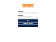 Tablet Screenshot of bress.baanreserveren.nl